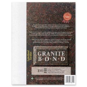 First Base 78812 Granite Bond Laser Paper - Grey