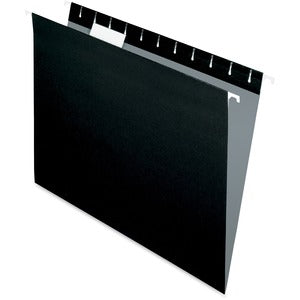 Black Letter Oxford Hanging File Folder