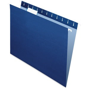 Navy Letter Hanging File Folder