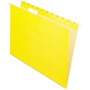 Yellow Oxford Letter Hanging File Folder