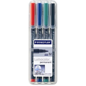 Lumocolor Assorted Medium Point Permanent Pen