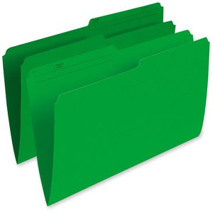 Green Legal Single Top Vertical File Folder