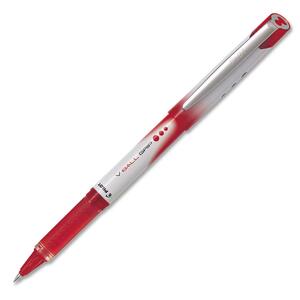 Pilot Red 0.5mm Grip Liquid Ink Rollerball Pen Each