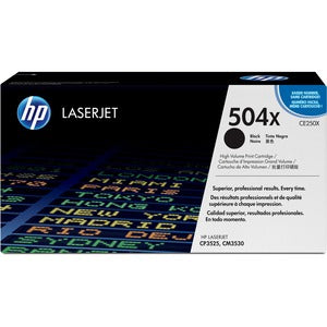 504X (CE250X) Toner Cartridge