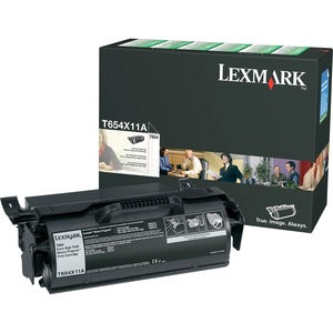 Lexmark T654X11A Black Extra High Yield Toner Cartridge