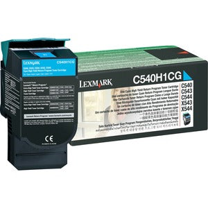 Lexmark C540H1CG Cyan Toner Cartridges