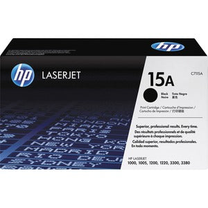 15A (C7115A) Black Original LaserJet Toner Cartridge