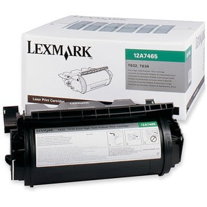 Lexmark 12A7465 Black Toner Cartridge