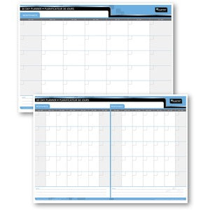 17"x24" Quartet Day-Timer 30/60 Day Laminated Planner