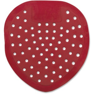 Urinal Screen Red 12Pk