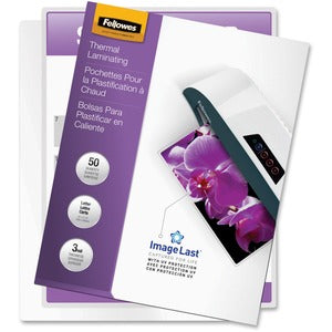 9"x11.50"x3Mil Glossy Laminating Pouches 50Pack