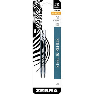 Blue 0.7mm Gel Stainless Steel Pen Refill