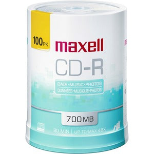 Maxell 48X White Matte Inkjet Printable CD-Rs
