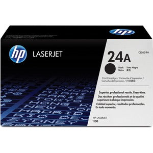 24A (Q2624A) Black Original LaserJet Toner Cartridge