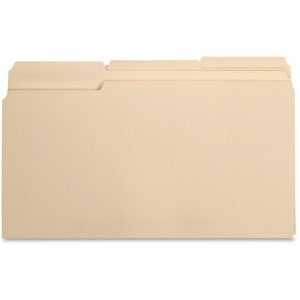Manila Legal 1/3 Cut 1 Ply Top Tab File Folders