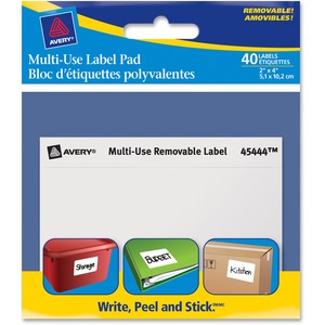 2"x4" Multi-Use Label Pad 40Pack