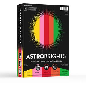 8.5"x11" Astrobrights - "Vintage" 5-Color Assortment - 65lb