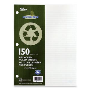 10"x8" Recycled Ruled Notebook Filler Paper