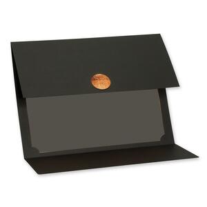 Linen/Copper Certificate Holder 5Pack
