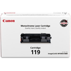 Canon 3479B001 No. 119 Black Toner Cartridge
