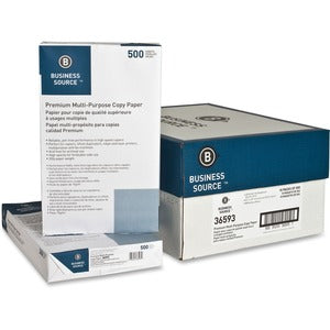 Business Source Premium 20lb Multipurpose Copy Paper - Legal - White