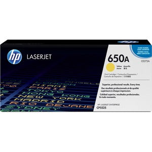 HP 650A CE272A Yellow Toner Cartridge