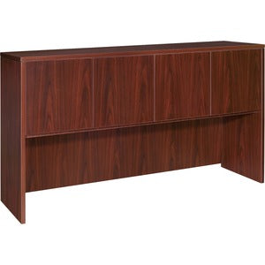 71.8"x15"x36" Mahogany Essentials Hutch with Doors