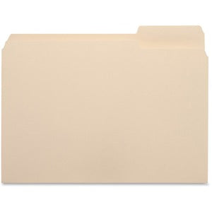Manila Letter 1/3 Cut Right Tab File Folders