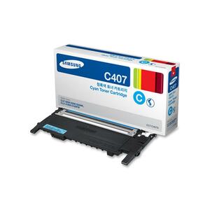 Samsung CLT-C407S Cyan Toner Cartridge