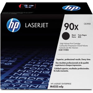 HP 90X CE390X Black High Yield Toner Cartridge