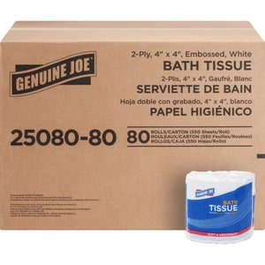 550 Sheet Embossed Bath Tissue