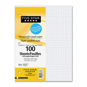 10"x8" White Loose-Leaf Refill Paper