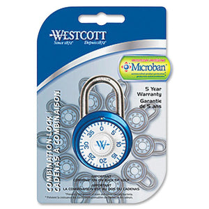 1-7/8" Combination Padlock Keyless