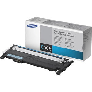 Samsung CLTC406S/K406/M406/Y406 Cyan Toner Cartridges