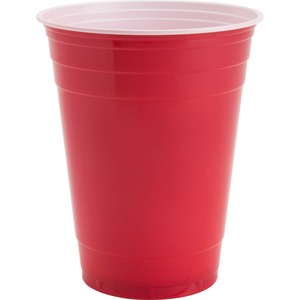 16 oz Red Plastic Party Cups