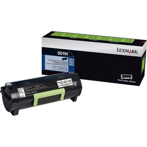 Lexmark 501H Black High Yield Toner Cartridges