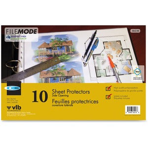 11"x17" Sheet Protectors 10Pack
