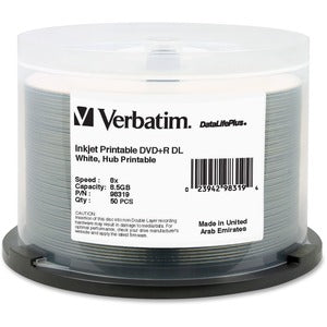 Verbatim 8x 8.5GB DVD Recordable Media