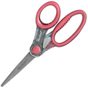8" X-Ray Microban Handle Pointed Tip Scissors