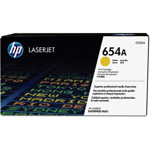 HP 654A CF332A Yellow Toner Cartridge