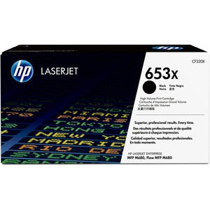 HP 653X CF320X Black High Yield Toner Cartridge
