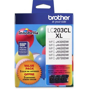 LC203 3PK XL High-yield Ink Cartridges