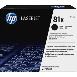 HP 81X CF281X Black LaserJet Toner Cartridge