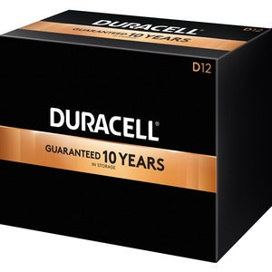 Duracell CopperTop Alkaline D Battery 12Pack