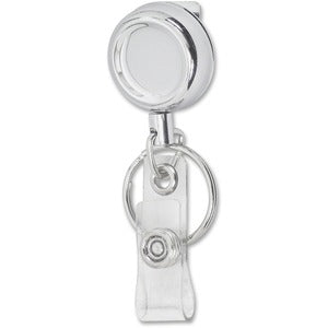 Chrome Metal Badge Reel