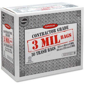 Contractor Grade 3 Mil Trash Bags