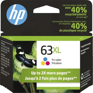63XL High Yield Tri-color Original Ink Cartridge