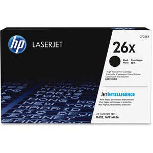 HP 26X CF226X Black High Yield Toner Cartridge