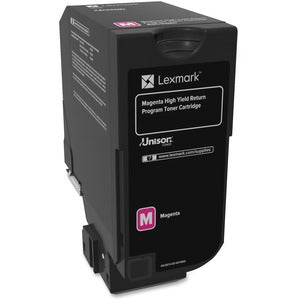 Lexmark 84C1HM0 Magenta High Yield Toner Cartridge