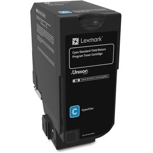 Lexmark 74C1SC0 Cyan Toner Cartridge